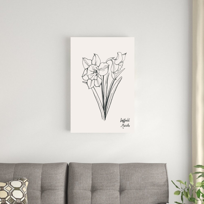Fleurs Annuelles III, H 30 po x l 20 po