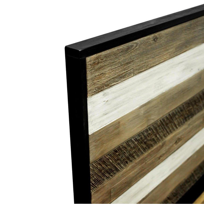 Blaze Solid Wood Bed, European Double (140 x 200 cm)