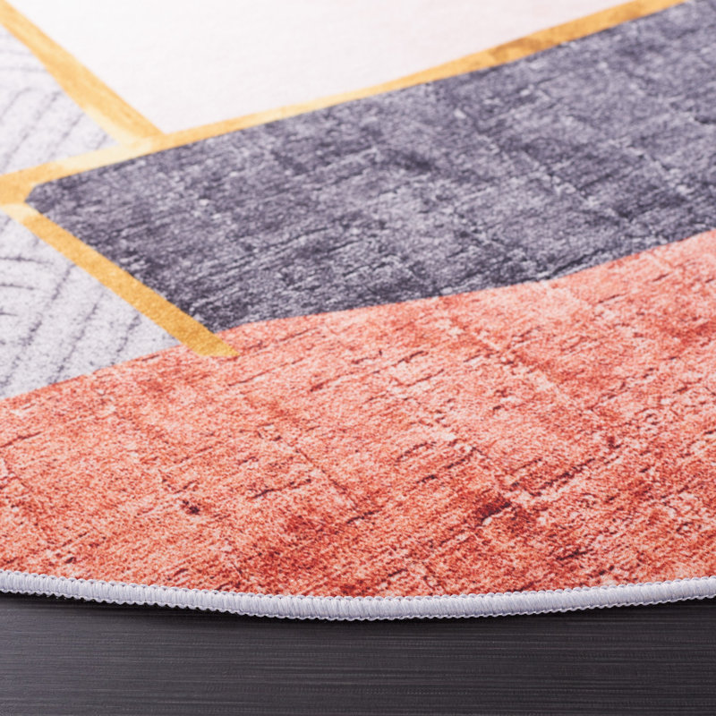 Tacoma Performance Machine Washable Rug, Round 6'