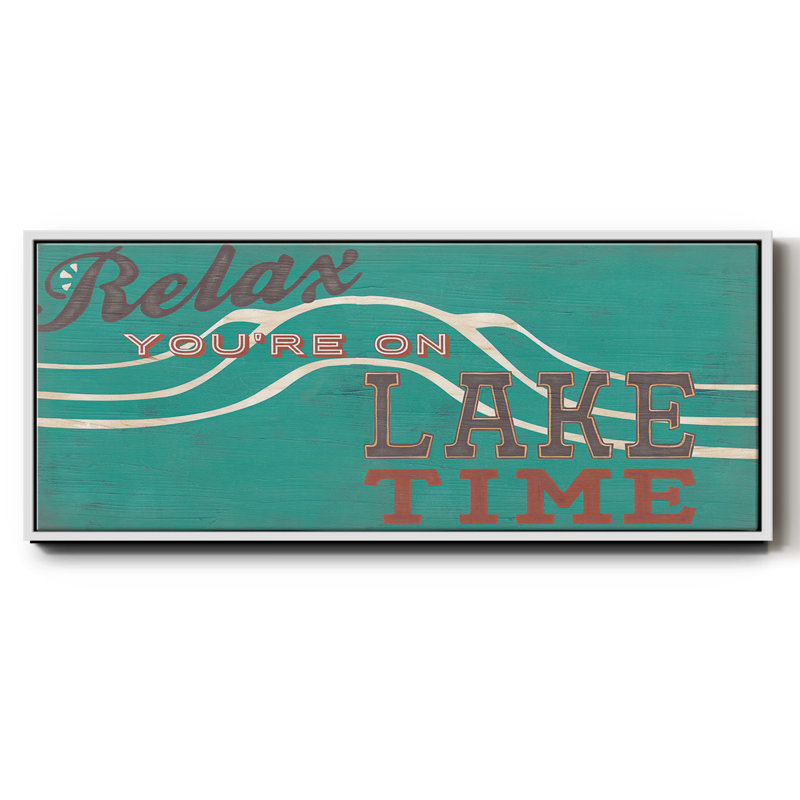 Cabin Life Collection H-, toile encadrée