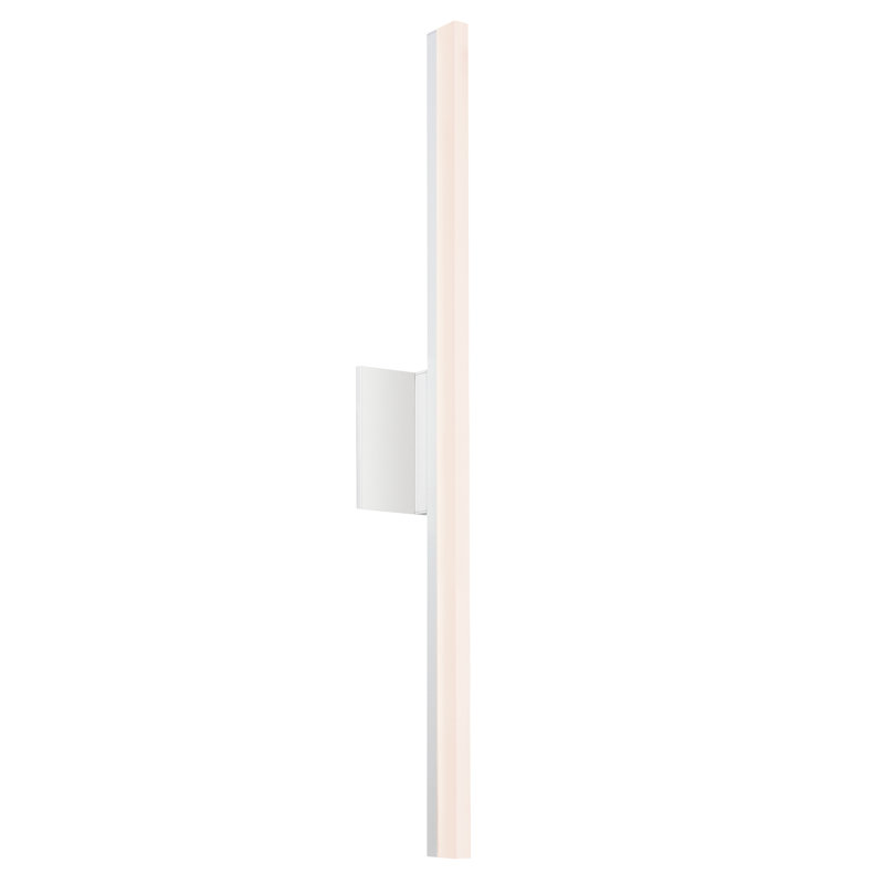 Stiletto 1 - Light LED Vanity Light, Yes, Satin White
