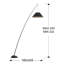 Collings 232cm Task Floor Lamp with Outlet-122869459