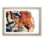 Geometric Tiger in Abstract - Framed Print-55726924-55726925
