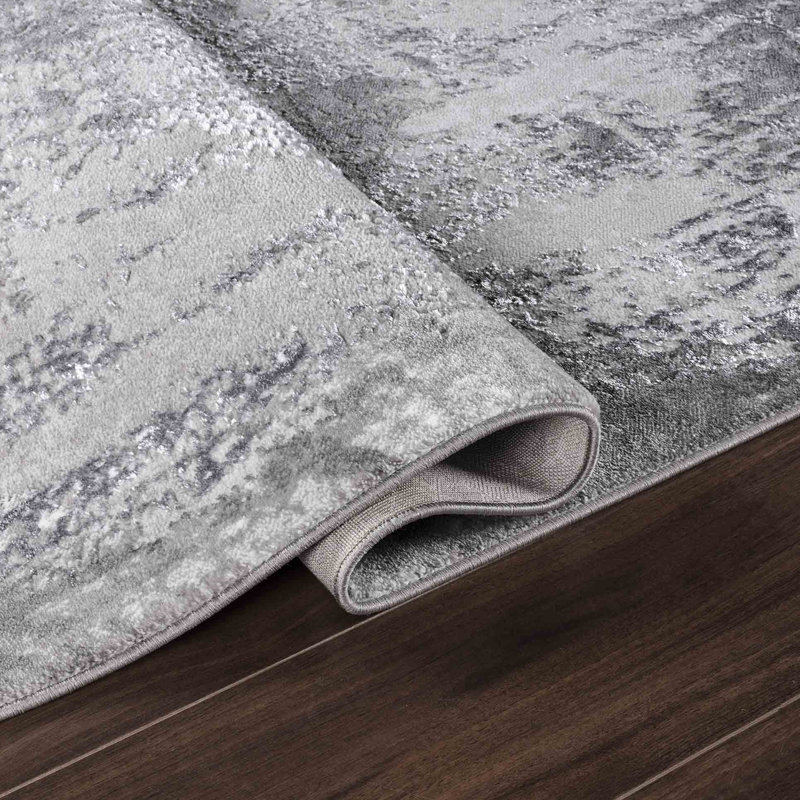 Galt Abstract Area Rug, Runner 60 x 220cm