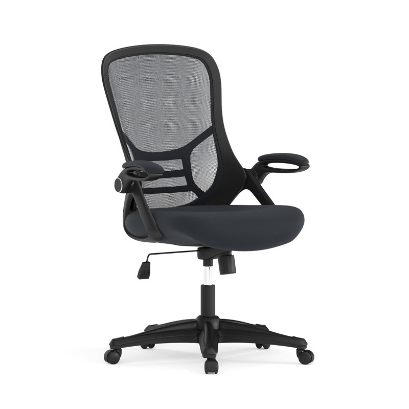 Chaise de bureau ergonomique Cappello, Gris foncé