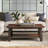Tullly Solid Wood Top Single Coffee Table