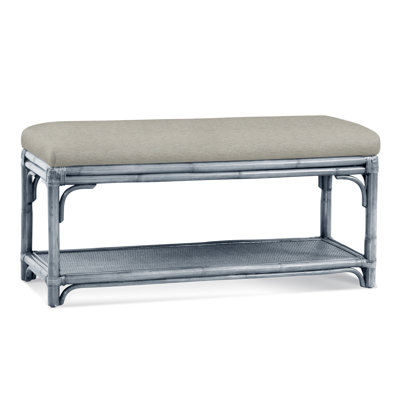 Banc de rangement en osier Summer Retreat