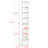 8-Tier Media Tower Rack, CD DVD Slim Storage Cabinet With Adjustable Shelves, Tall Narrow Bookcase Display Bookshelf For Home Office,Multi-Functional Double-Decker Bookcase (Bookshelf)-1583010203