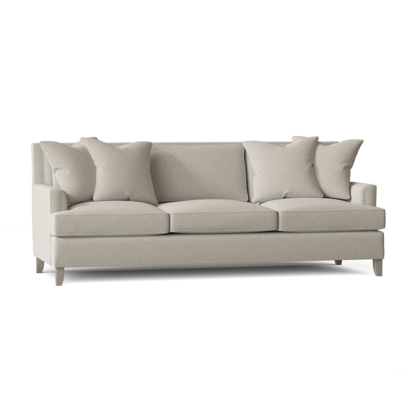 Addison Upholstered 91.5'' Sofa, Blanca, Tan/Brown Chenille 1548-020