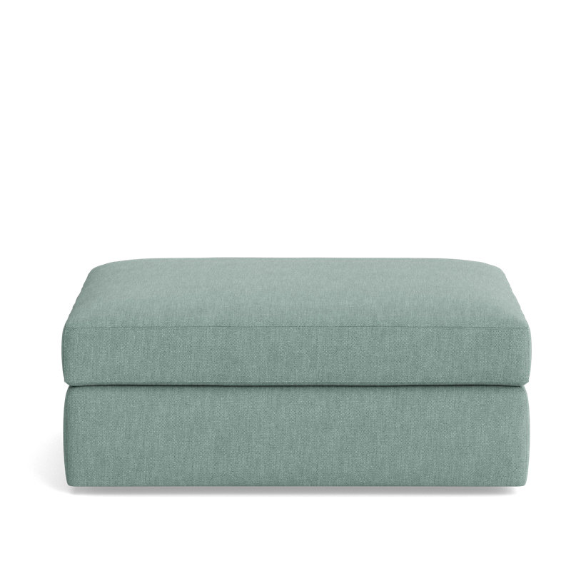 The OG Ottoman, Performance Weave - Spa