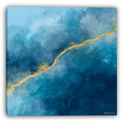 «Celestial Veil», art mural sur toile tendue