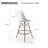 Honey-Mai Eiffel Counter Stool-516694344
