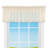 Treyor Solid Colour Tailored 60'' W Window Valance-87908401