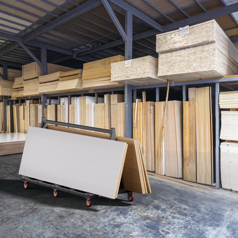 Heavy-Duty Drywall Cart, 3000 LB Plywood Cart & 3-in-1 Adjustable Panel Truck Cart for Sheetrock, Plywood, Glass, and Windows​