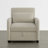 Pebblea Chenille Convertible Chair Bed-123709641