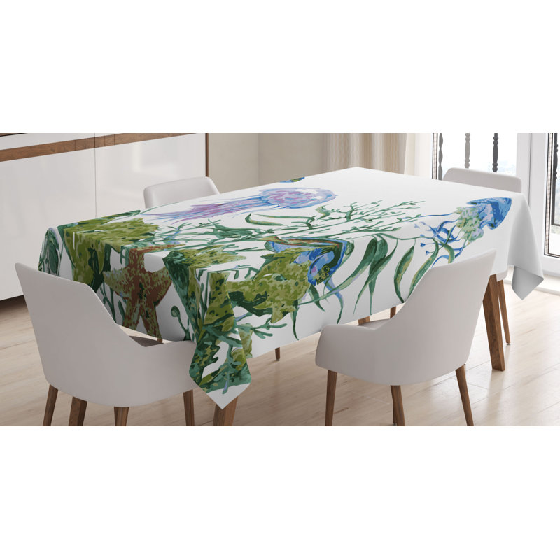 Ocean Tablecloth, 70" x 52"