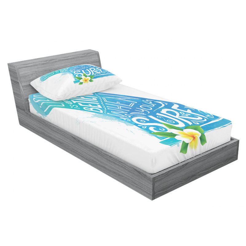 Microfiber Sheet Set, Twin XL Sheet Set with Fitted Sheet