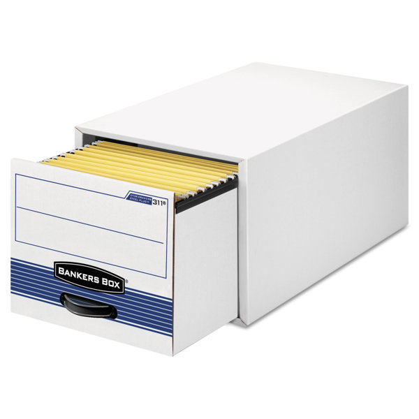 BANKERS BOX Stor/Drawer Steel Plus File, Legal, Wire, 15-1/2 x 23-1/2 x 10-3/8, WE/Blue, Six | Wayfair Stor/Drawer Steel Plus... 
