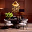 Wall Object Nulci Gold Finish