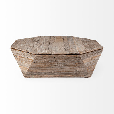 Phan Solid Wood Lift Top Solid Coffee Table with Storage