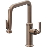 Descanso Kitchen Pull-Down Faucet with Squeeze Sprayer - Quad Spout