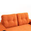 Canapé-lit convertible, canapé-lit double extensible, canapé-lit convertible 2 en 1, canapé-lit escamotable avec coussins pour le salon de la chambre à coucher-129442506
