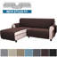 Housse de canapé réversible en forme de L - Housse de canapé modulaire Protection and Elegance-392722941-392722943