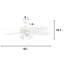 Ventilateur de plafond tropical 52 "Palm Valley-1219057427