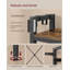 Anatasia 120cm Clothing Rack