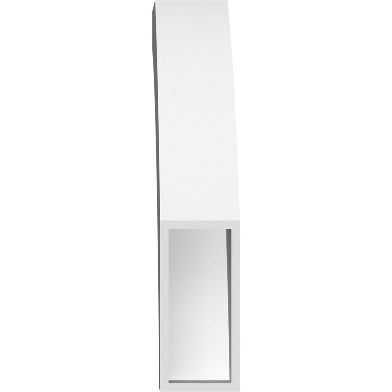 Genouillère standard en PVC de qualité architecturale Thorton, H 18 po x l 3 po x P 14 po