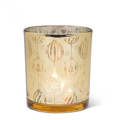 Porte-votive de table en verre