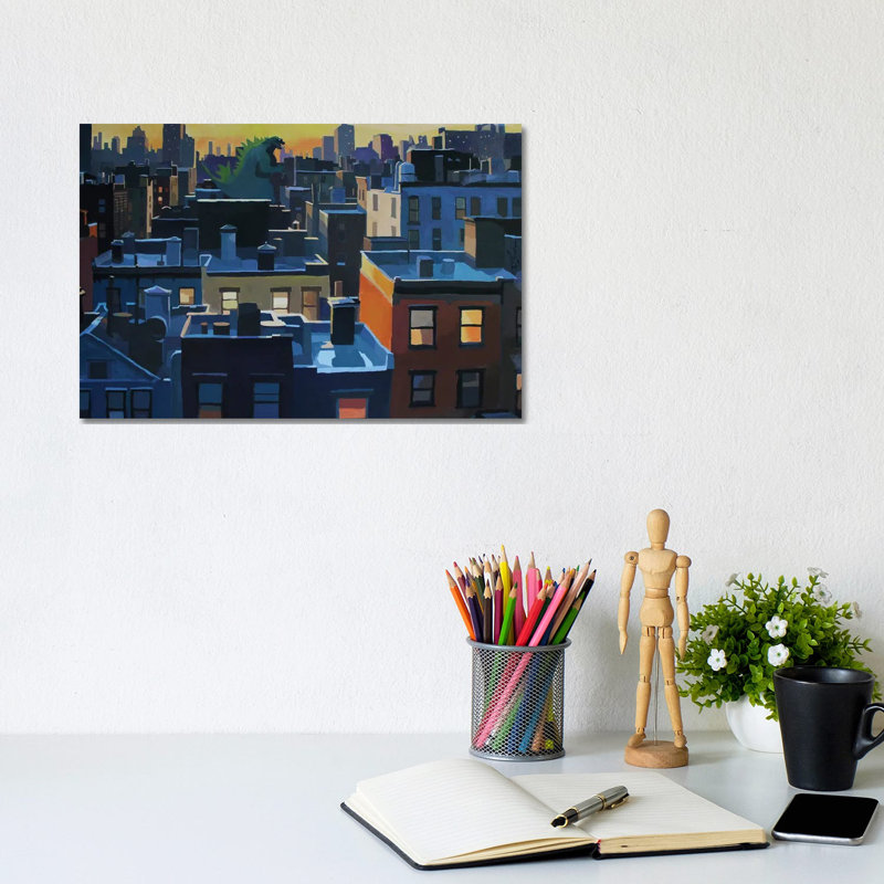 The Tourist by Keith Thomson - Gallery-Wrapped Canvas Giclée on Canvas, Does Not Apply, Wrapped Canvas