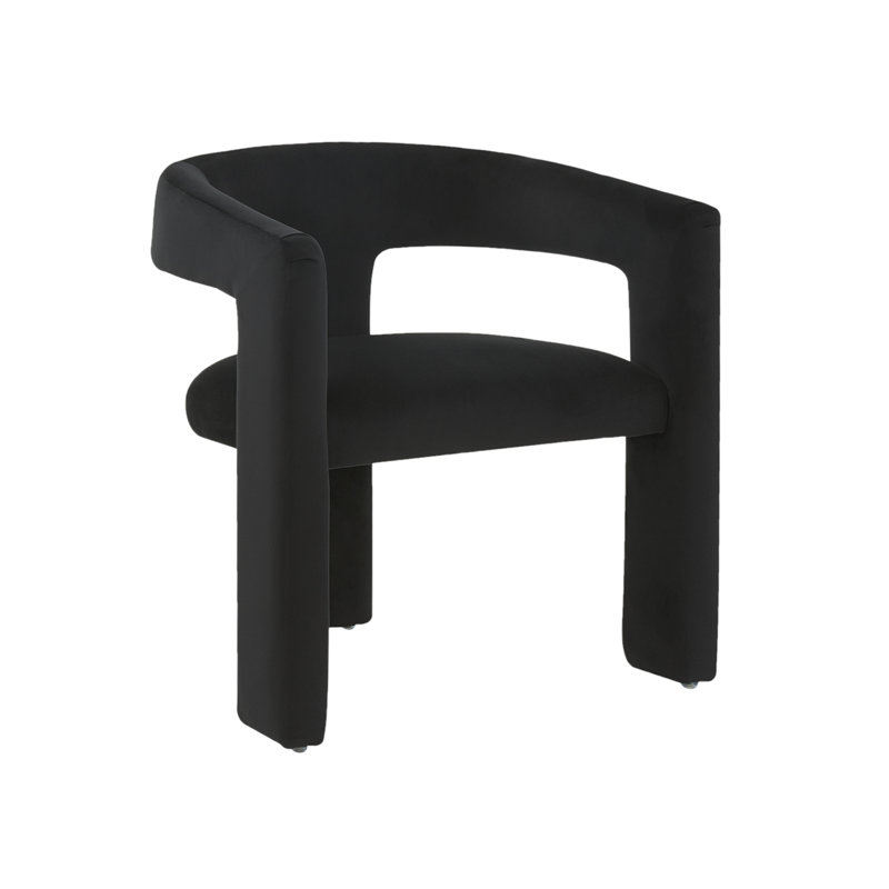 Luchanna 25 de large, Velours noir