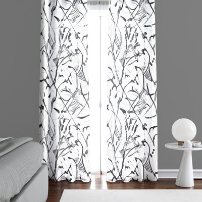 Didy Semi Sheer Curtain Pair