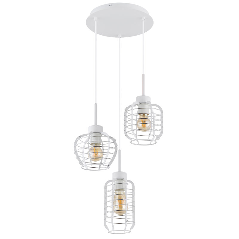 Demirali 3 - Light White Geometric Pendant