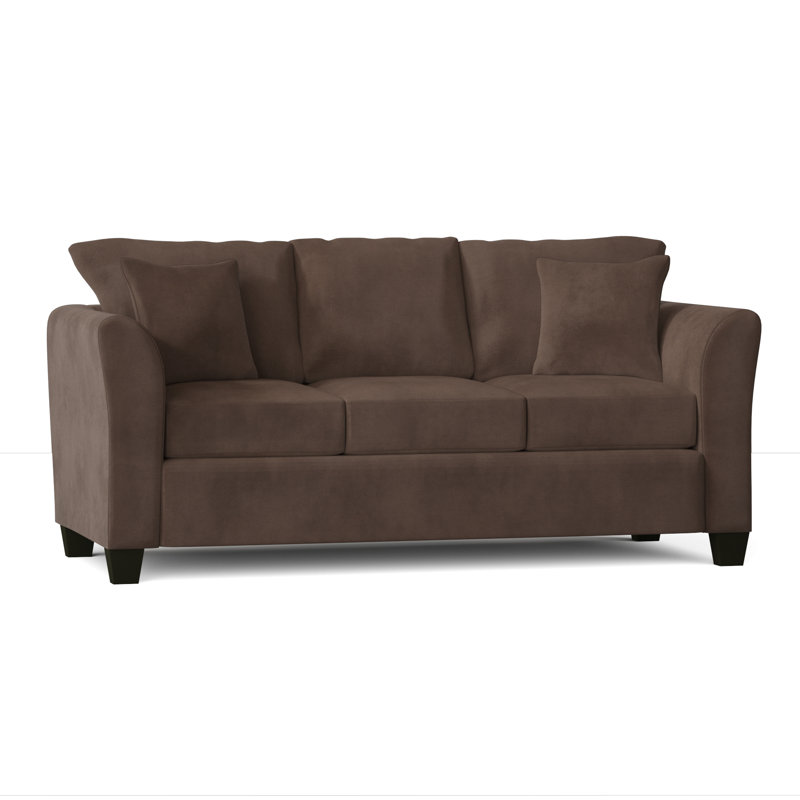 Aniki Upholstered 81.5'' Sofa, Bulldozer Java