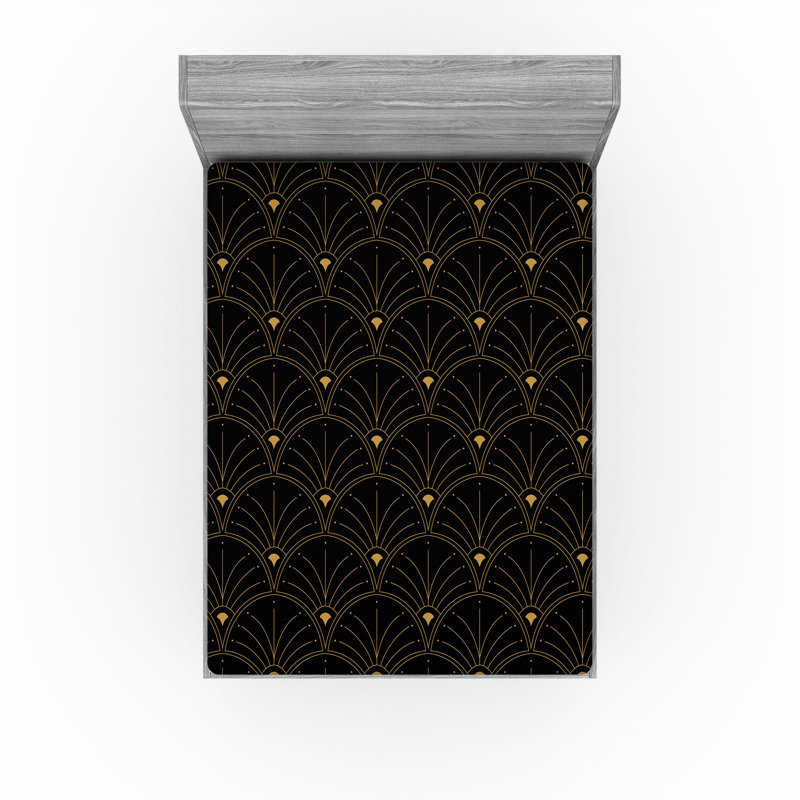  Drap-housse géométrique, Drap-housse grand, Geometric