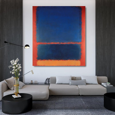 Bleu, orange, rouge