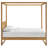 Alva Queen Wood Canopy Platform Bed-110689411-110689412