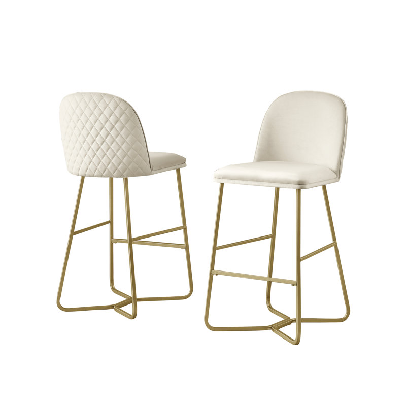Tabouret 29 ", Crème, Tabouret de bar (siège d'une hauteur de 29 po)
