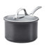 Anolon X Hybrid Cookware Nonstick Saucepan with Lid, 3-Quart
