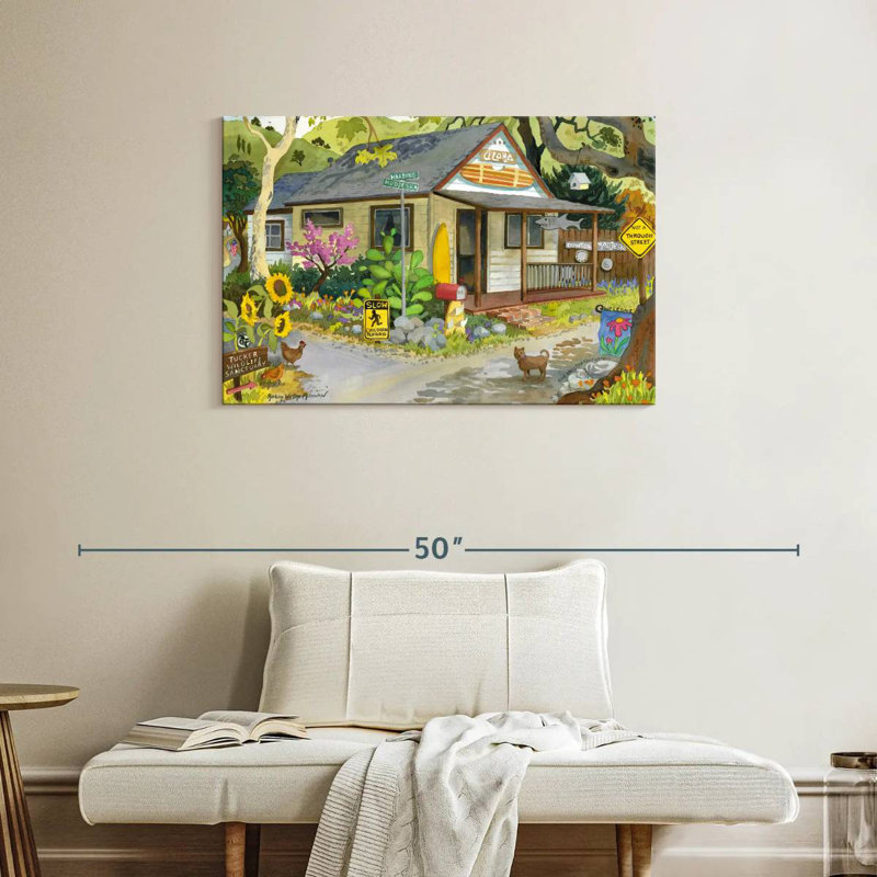 Lilie The Aloha House, 24" H x 36" W