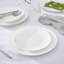 Serendipity White Coupe Dinner Plates