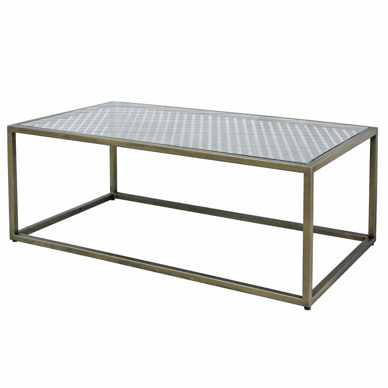 Table basse en fer Christian