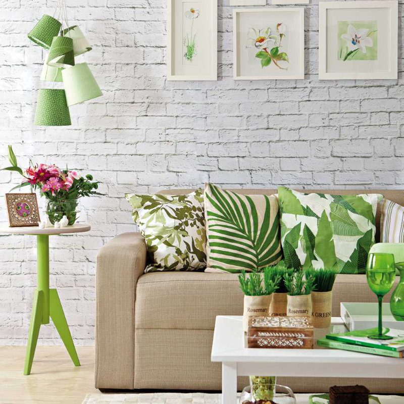 Rouleau de papier peint adhésif lisse L 8,5 pi x l 24 po Brick Wall