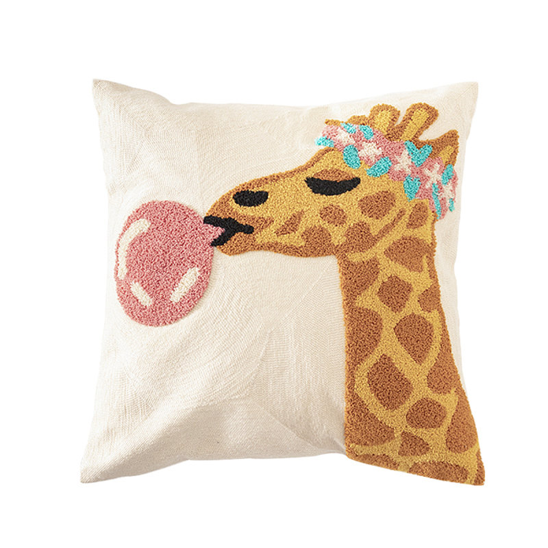 Animal Reversible Throw Pillow