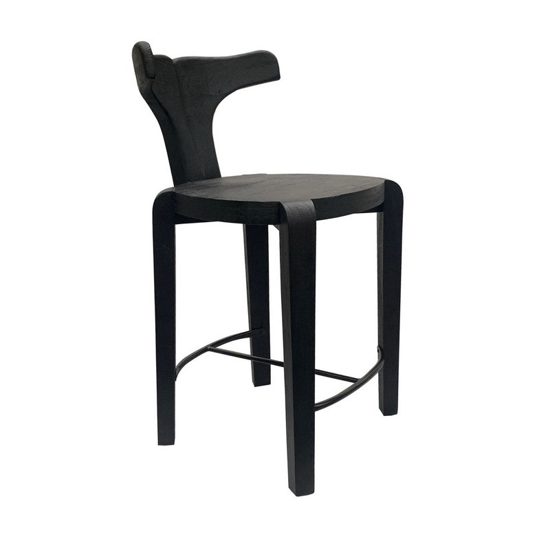 Zafira 24.25'' H Acacia Solid Wood Side Chair