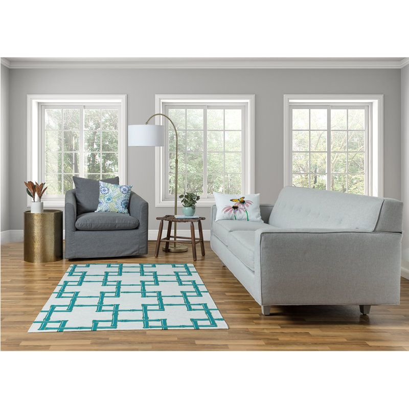 Tapis en chenille bambou, Rectangle 4 pi x 6 pi