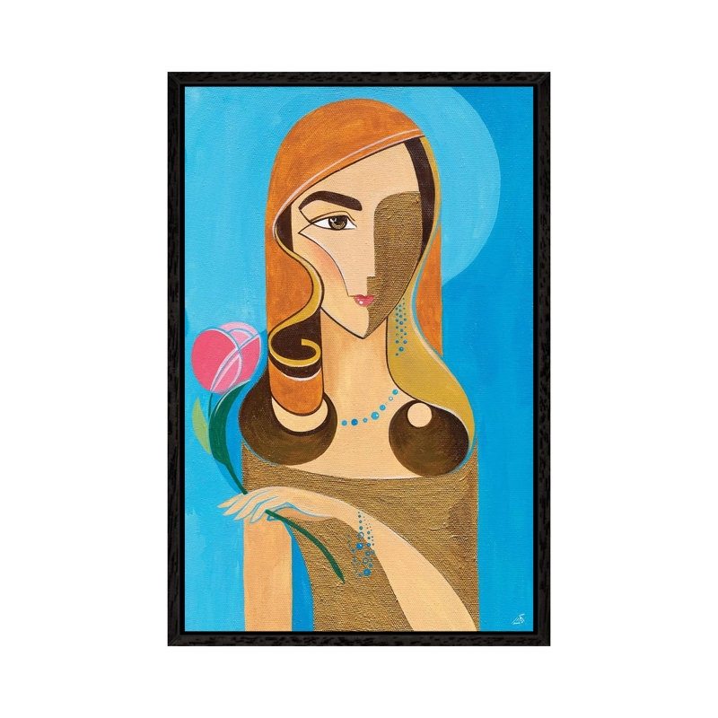 Oh, Bohemia! by Yulia Belasla - Gallery-Wrapped Canvas Giclée on Canvas, Black Framed, 101.6 cm H x 66.04 cm W