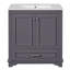 Bathroom Vanity with Ceramic Sink